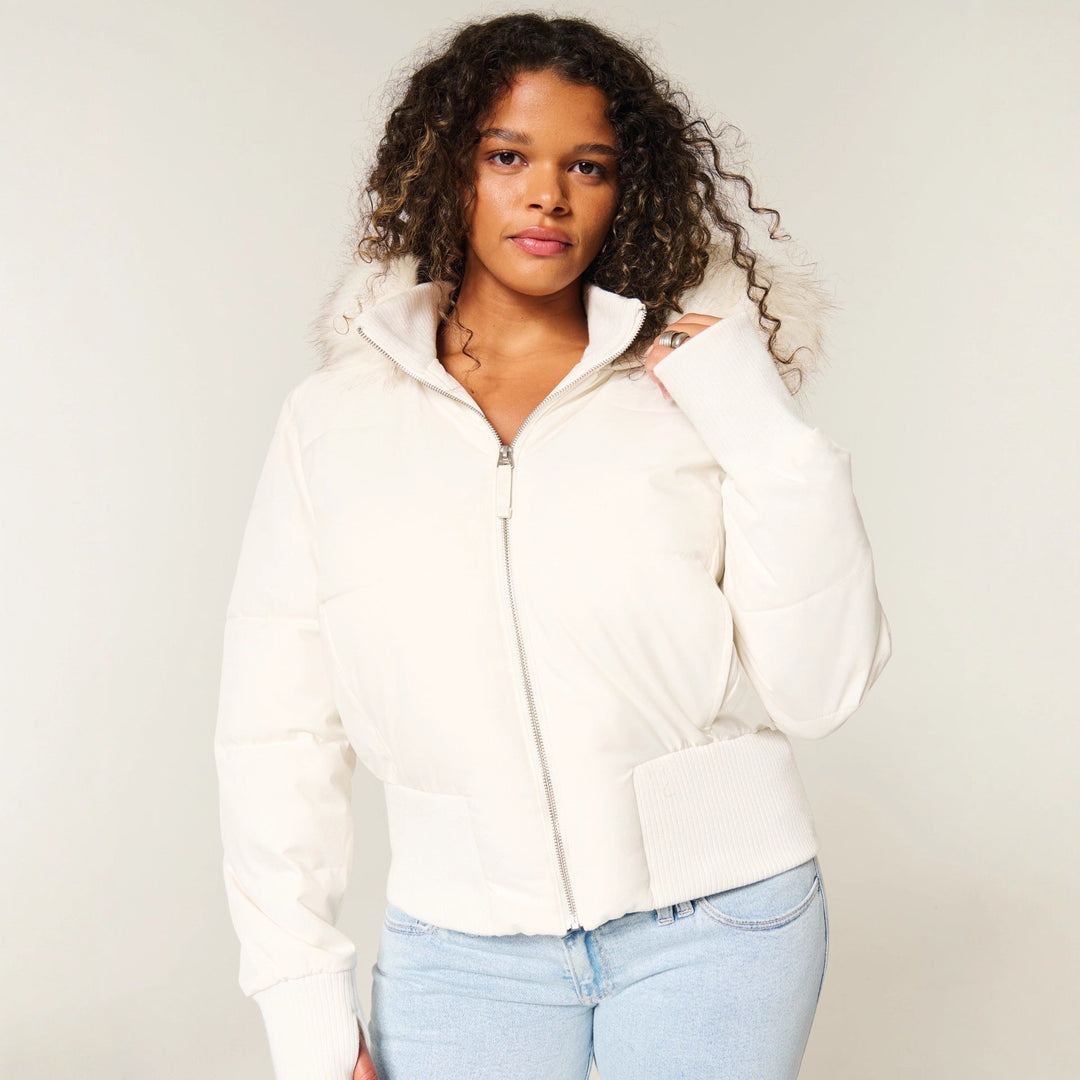 Danielle | Warm Stylish Winter Hooded Jacket for Women