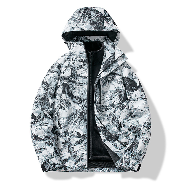 Brandon | Men’s Mountain Print Ski Jacket
