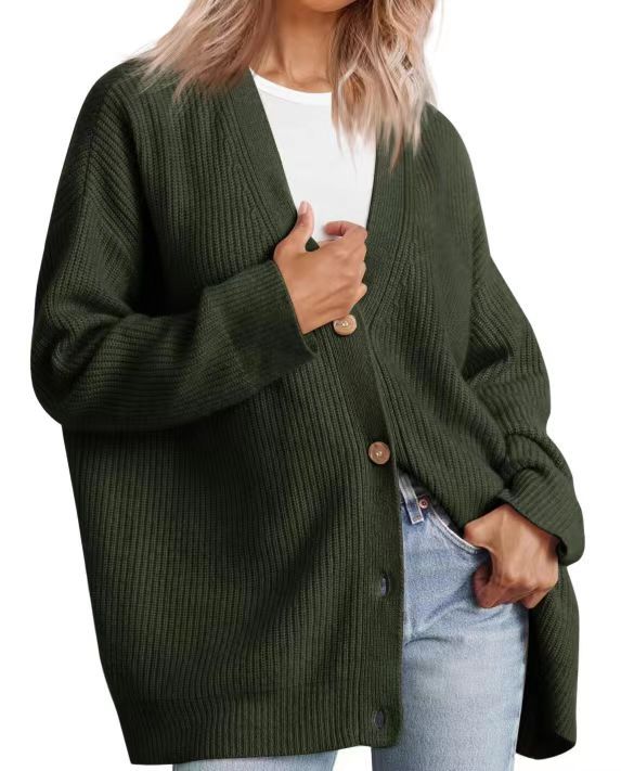 Audrey | Striped Button Down Cardigan for Women