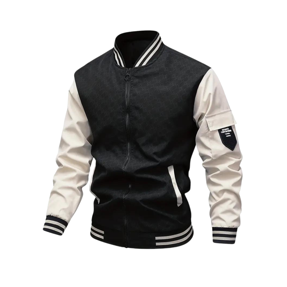 Charles | Two-Tone Varsity Style Jacket