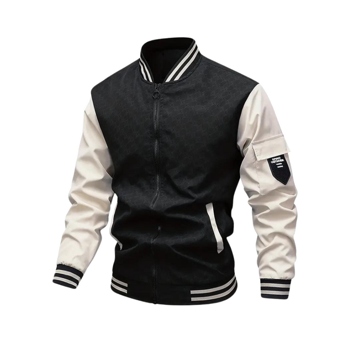 Charles | Two-Tone Varsity Style Jacket