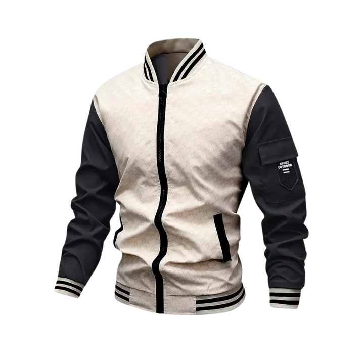 Charles | Two-Tone Varsity Style Jacket