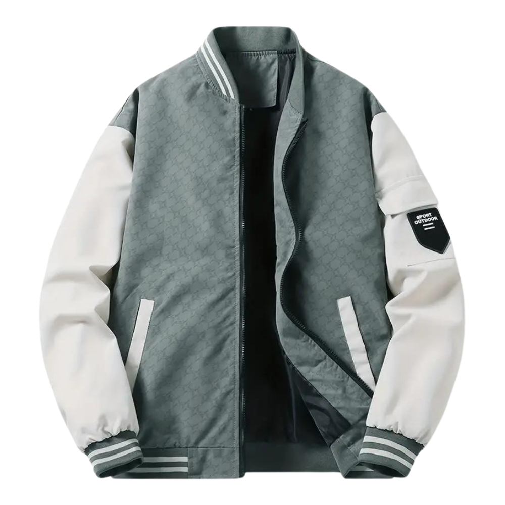 Charles | Two-Tone Varsity Style Jacket