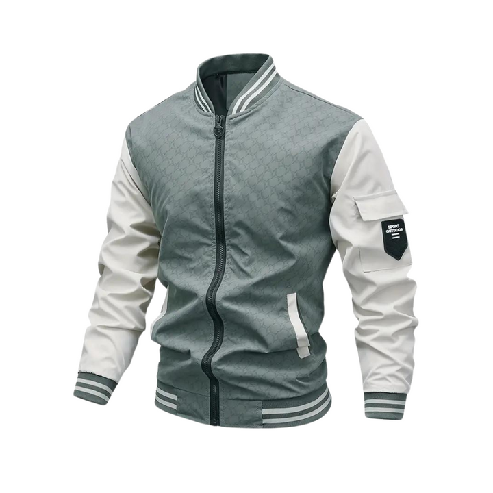 Charles | Two-Tone Varsity Style Jacket