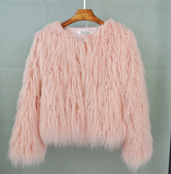 Ashley | Women’s Stylish Faux Fur Cropped Jacket