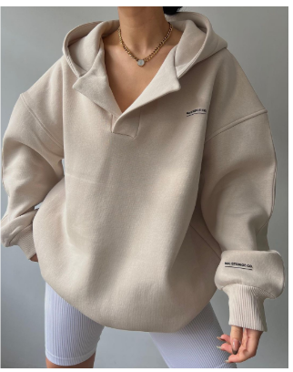Isabella | Women's Oversized Hooded Sweatshirt