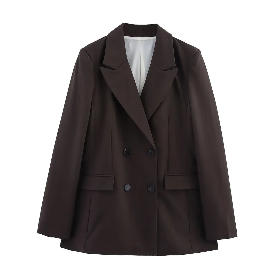 Kimberly | Chic Formal Suit Set with Tailored Long Blazer for Women