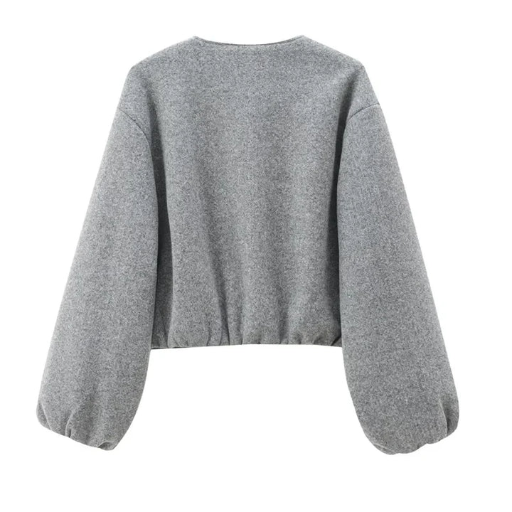 Gabrielle | Women’s Casual Zip-Up Bomber Jacket with Pockets