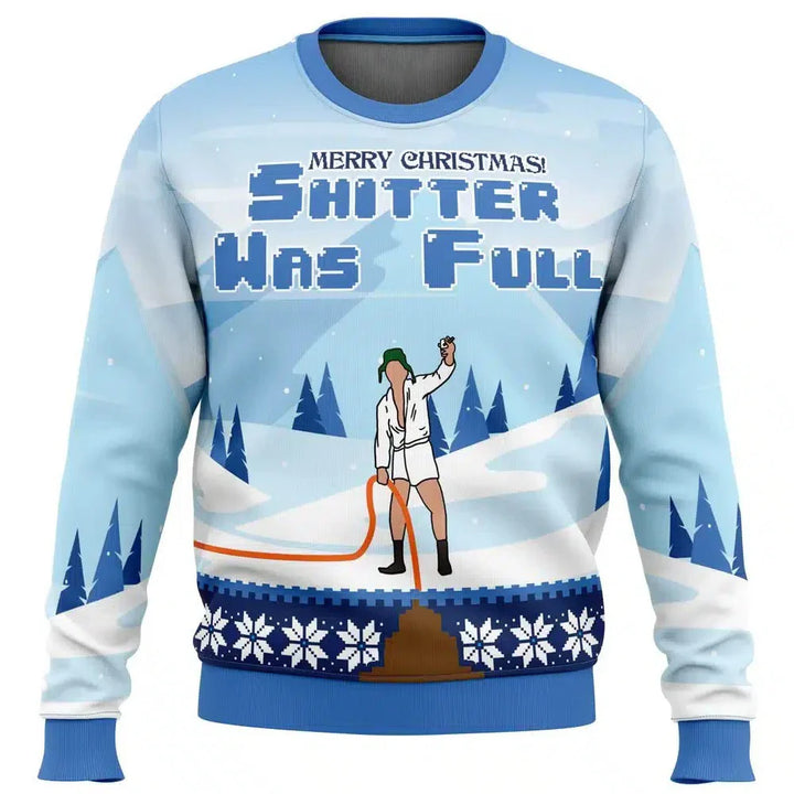 Dylan | Men’s Funny Ski Theme Christmas Sweater