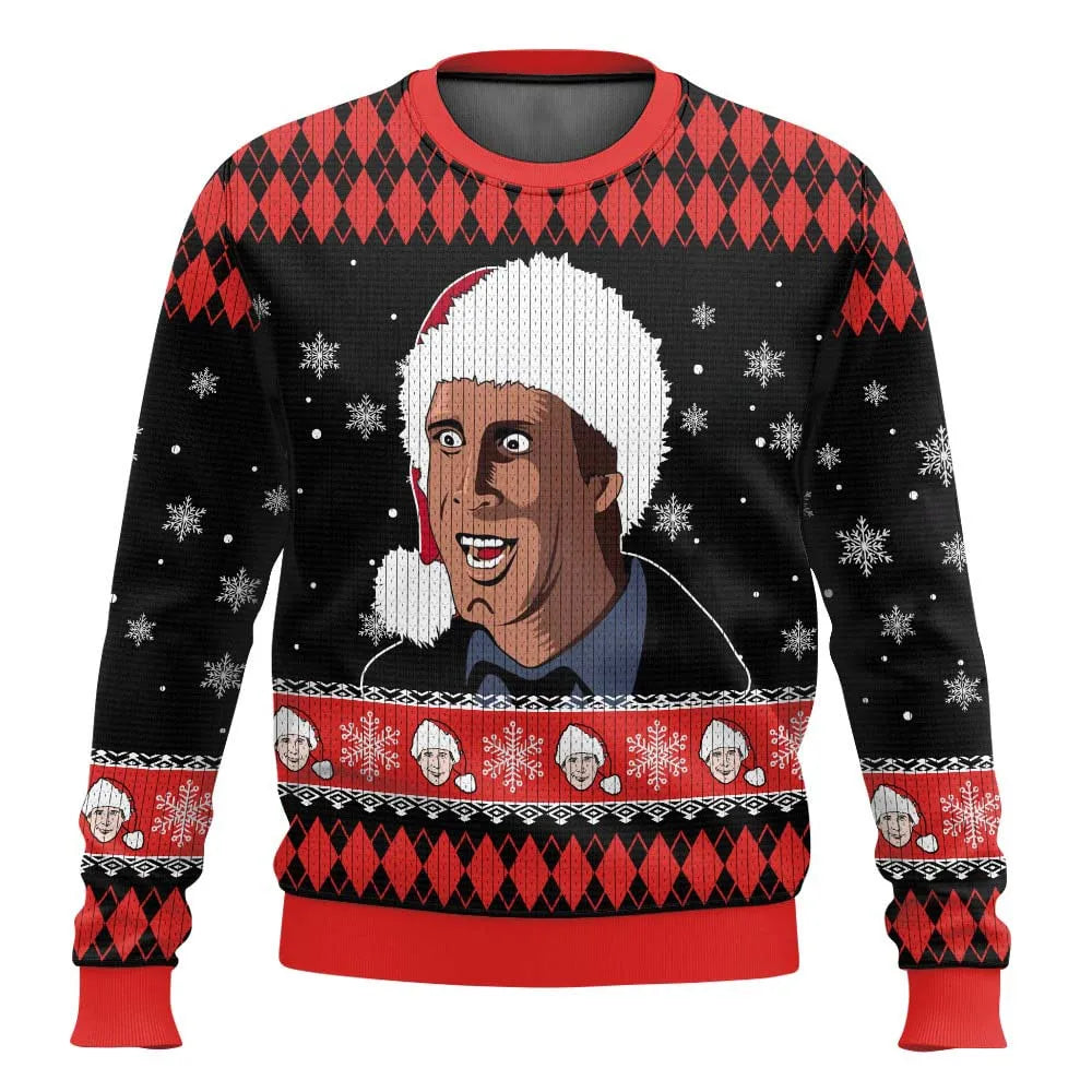 Dylan | Men’s Funny Ski Theme Christmas Sweater