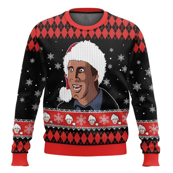 Dylan | Men’s Funny Ski Theme Christmas Sweater