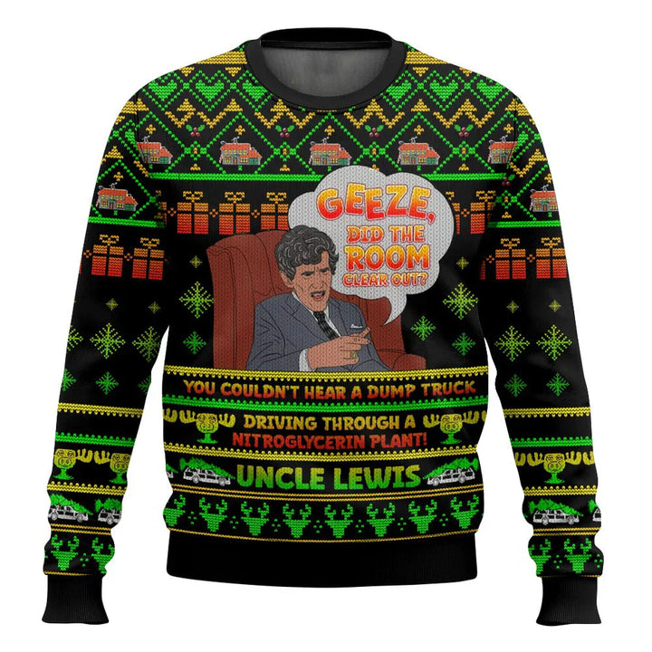 Dylan | Men’s Funny Ski Theme Christmas Sweater