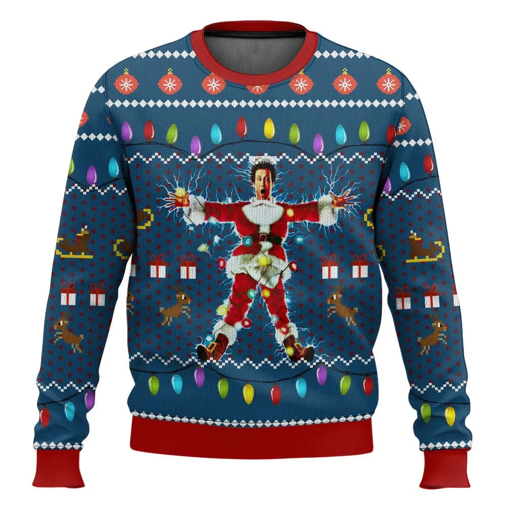 Dylan | Men’s Funny Ski Theme Christmas Sweater