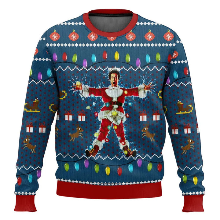 Dylan | Men’s Funny Ski Theme Christmas Sweater