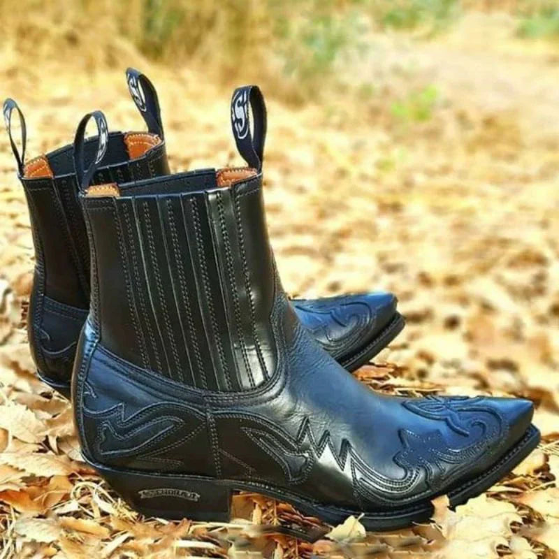 Brandon | Traditional Western Cowboy Style Boots For Men