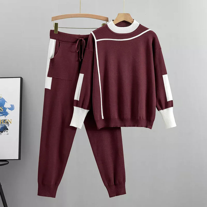 Kaitlyn | Women’s Casual Lounge Sweater Pants Set