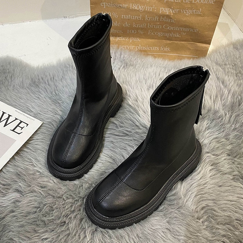 Gabrielle | Women’s Stylish Chunky Heel Ankle Boots