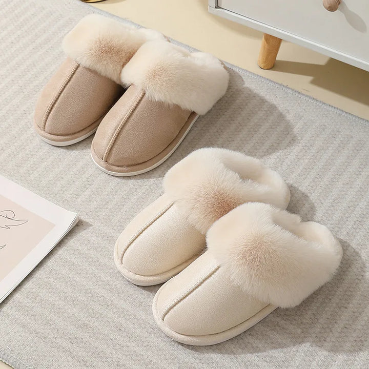 Caitlyn | Women’s Plush Fur Indoor Slippers