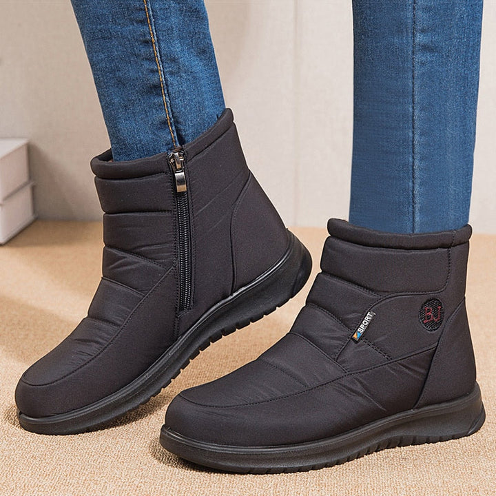 Katherine | Women’s Winter Zip-Up Ankle Boots
