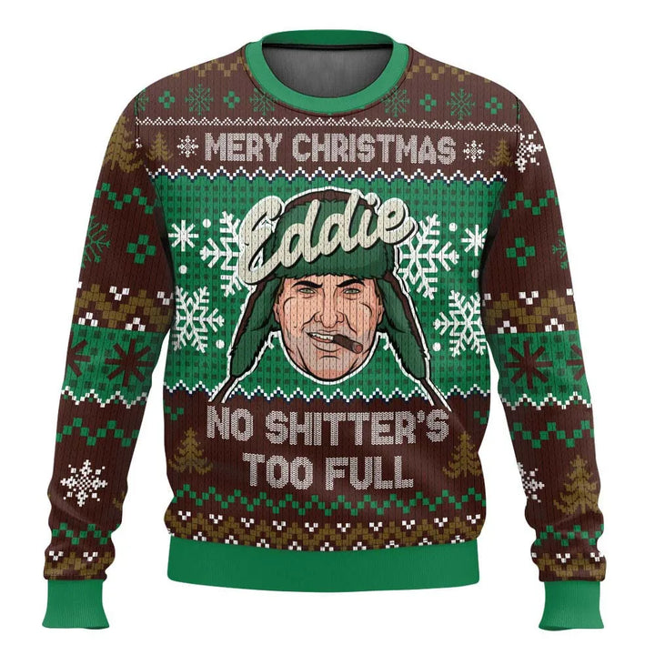 Dylan | Men’s Funny Ski Theme Christmas Sweater