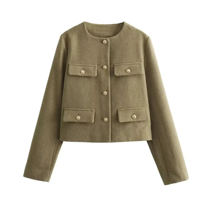 Gabriella | Women's Cropped Blazer Jacket