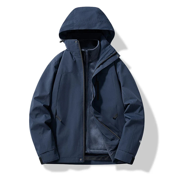 Adam | Men’s Winter Hooded Ski Zip Up Jacket