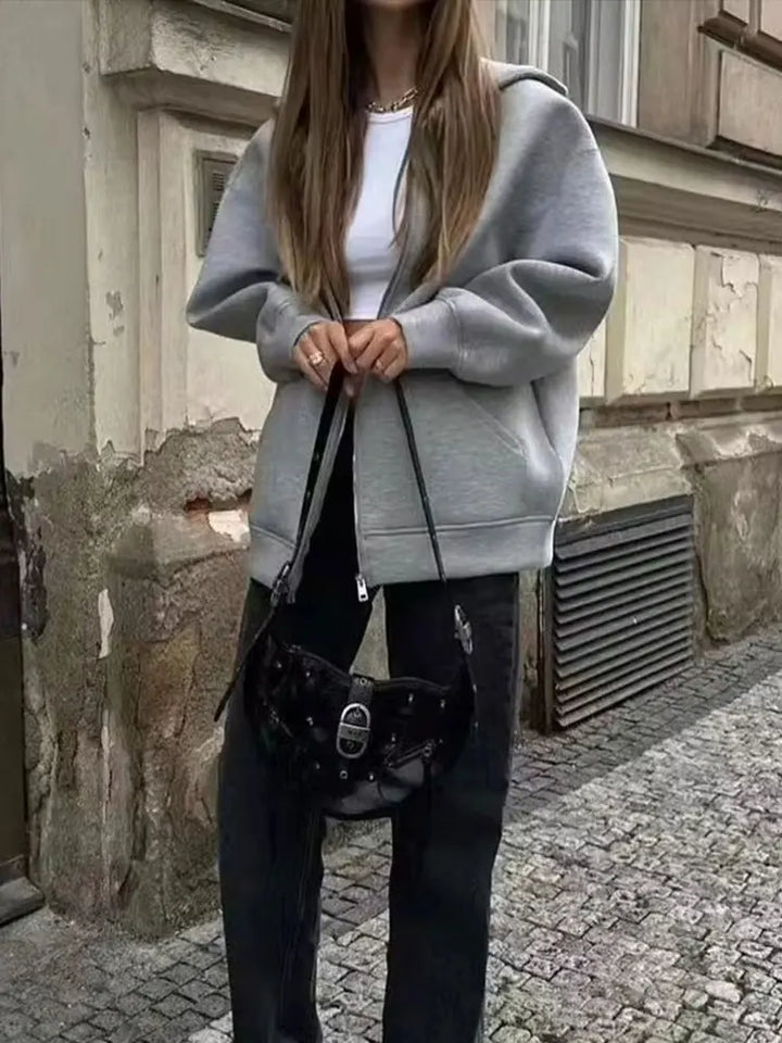 Jacklyn | Women's Winter Zipper Hoodie