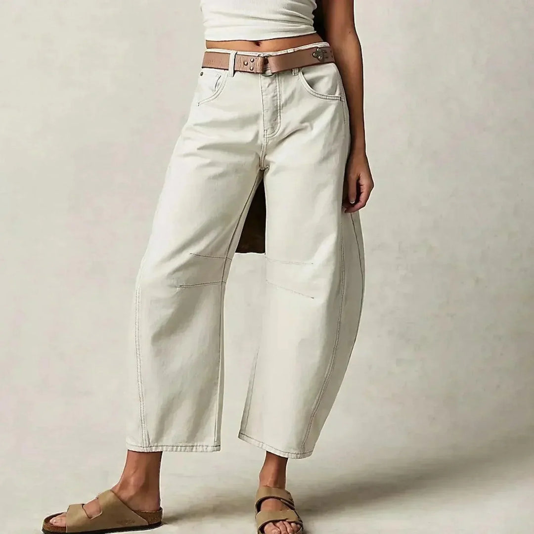 Emily | Women’s Relaxed Fit High Waist Pants