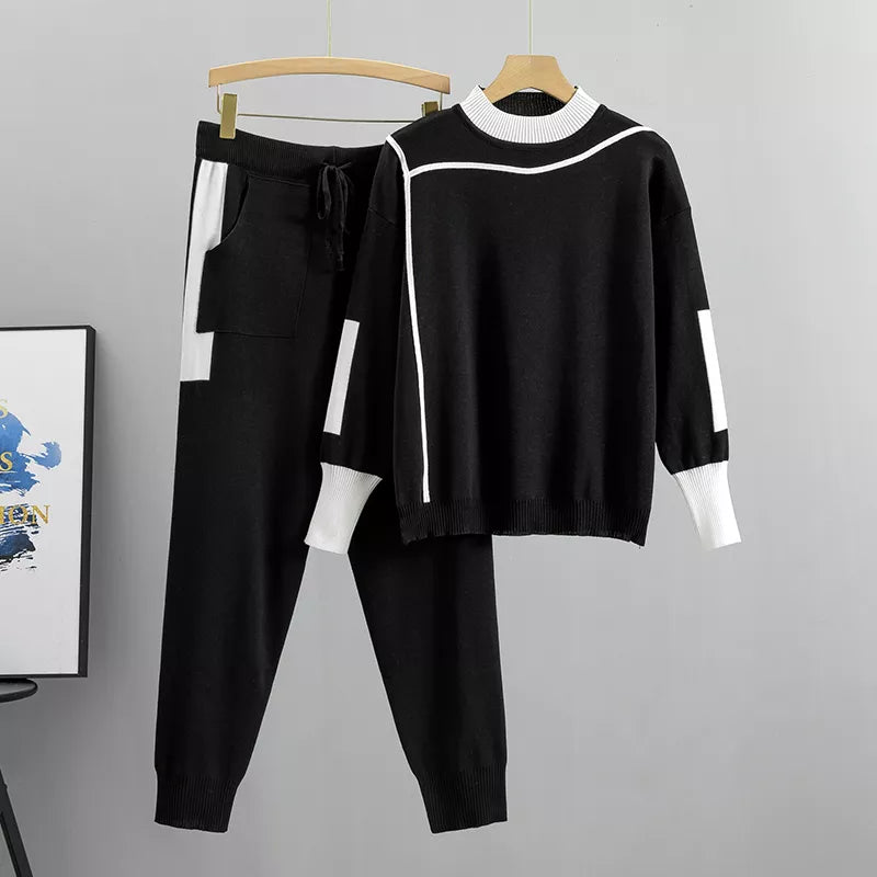 Kaitlyn | Women’s Casual Lounge Sweater Pants Set