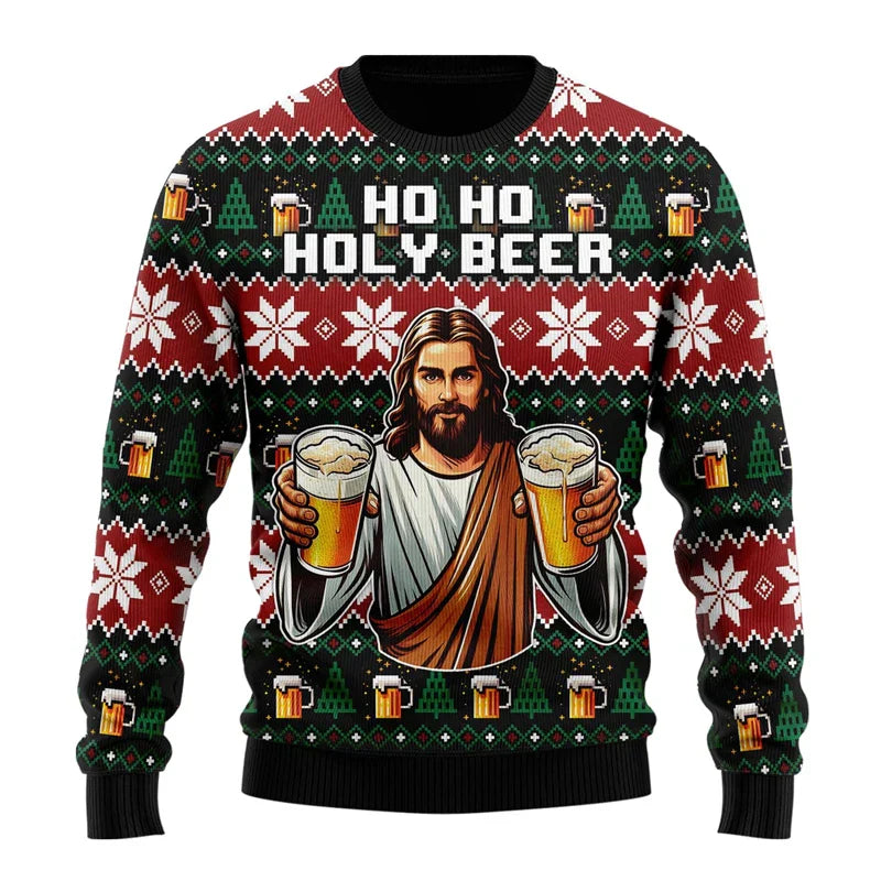 David | Men’s Funny Holiday Christmas Sweater