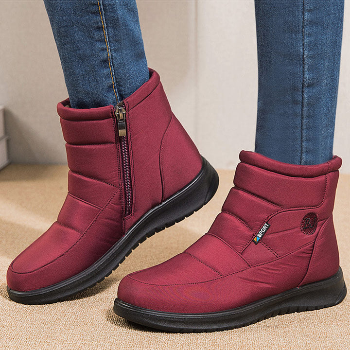 Katherine | Women’s Winter Zip-Up Ankle Boots