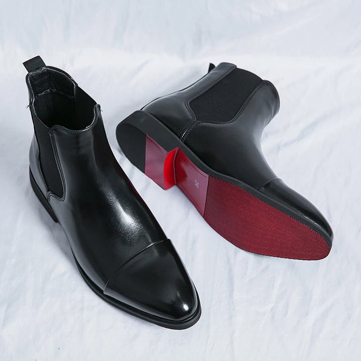 Sean | Men’s Suede Chelsea Boots with Elastic