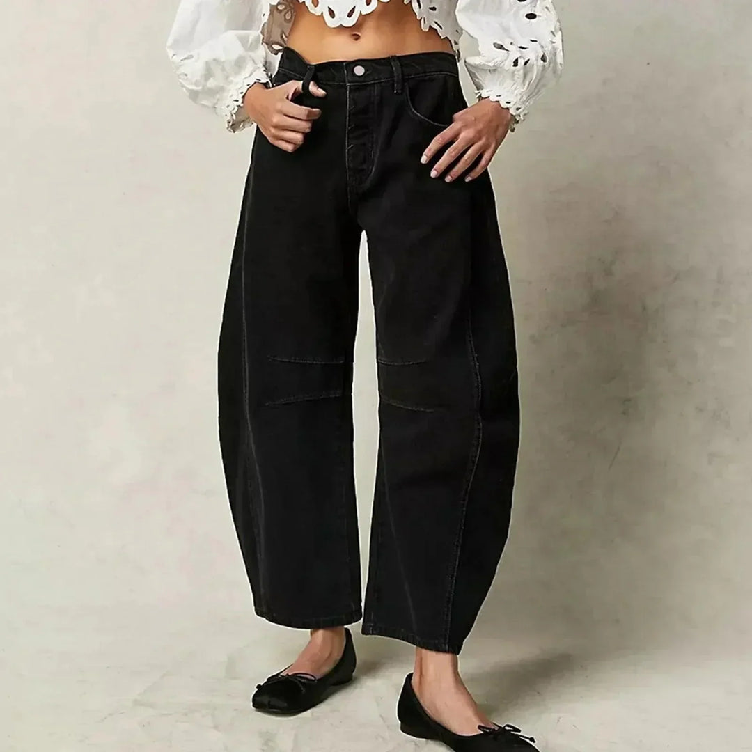 Emily | Women’s Relaxed Fit High Waist Pants