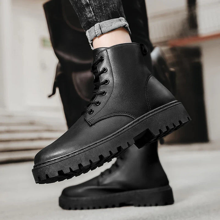Alexander | Men’s Lace-Up Boots with Chunky Sole