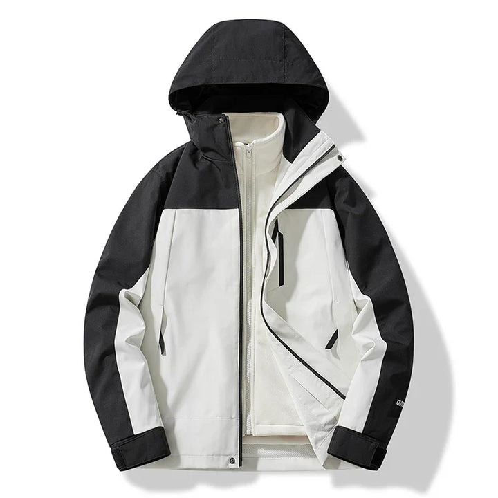 Adam | Men’s Winter Hooded Ski Zip Up Jacket