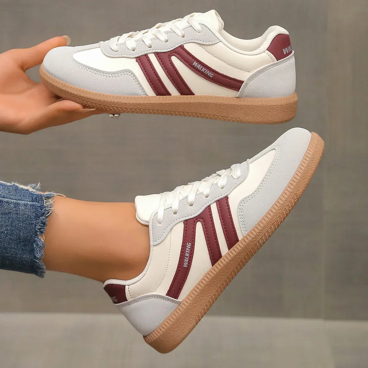 Riley| Women’s Stretch Fit Leopard Pattern Sneakers