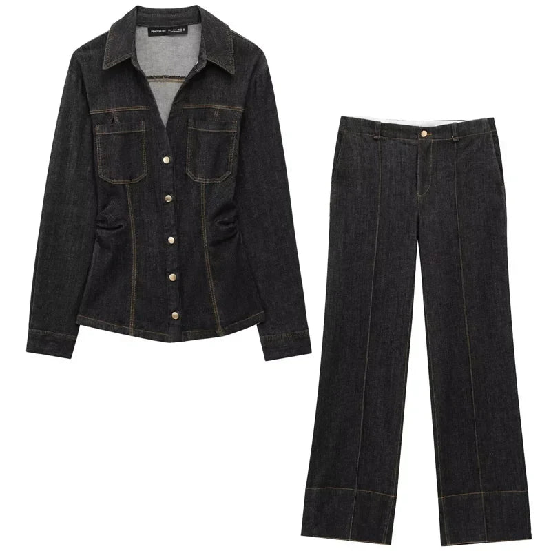Ella | Women's Button-Down Denim Jacket