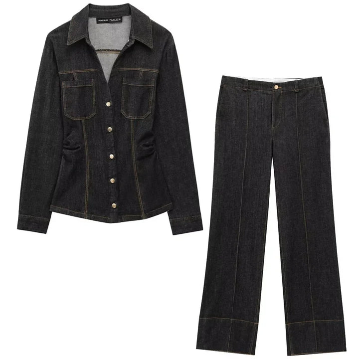 Ella | Women's Button-Down Denim Jacket