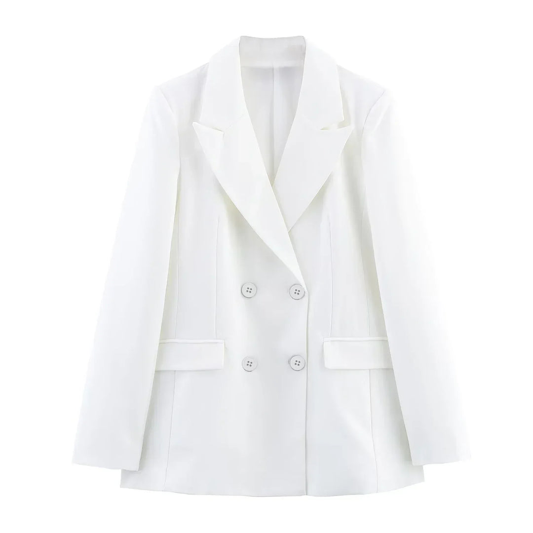 Kimberly | Chic Formal Suit Set with Tailored Long Blazer for Women