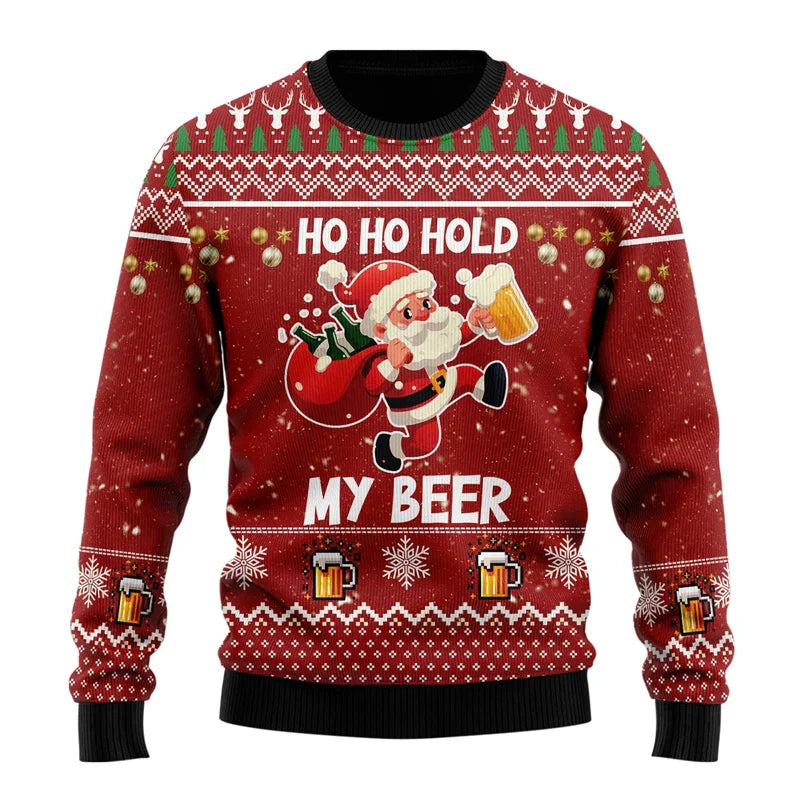 David | Men’s Funny Holiday Christmas Sweater