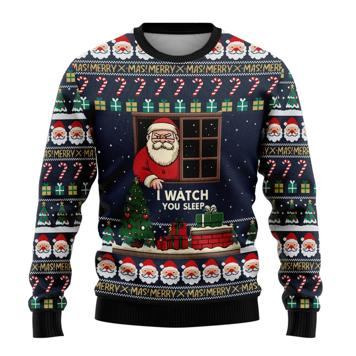 Aiden | Men’s Snowman Print Christmas Sweater