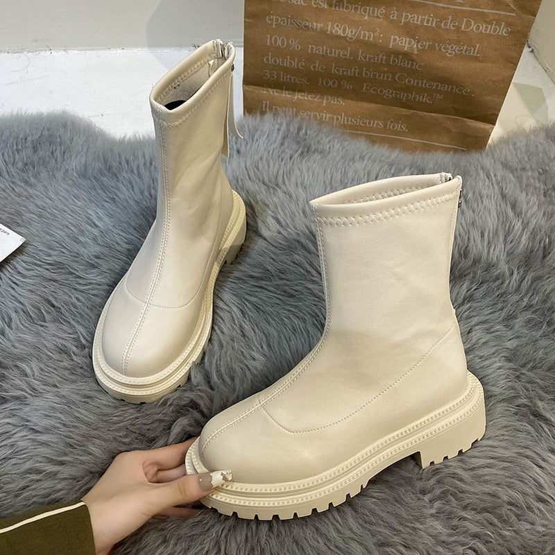 Gabrielle | Women’s Stylish Chunky Heel Ankle Boots