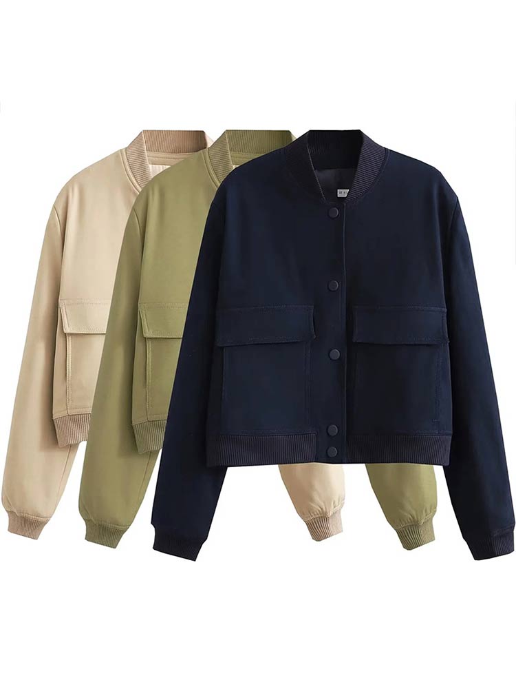 Paige | Women’s Casual Short Bomber Winter Jacket