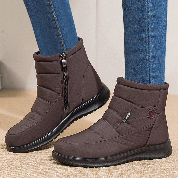 Katherine | Women’s Winter Zip-Up Ankle Boots