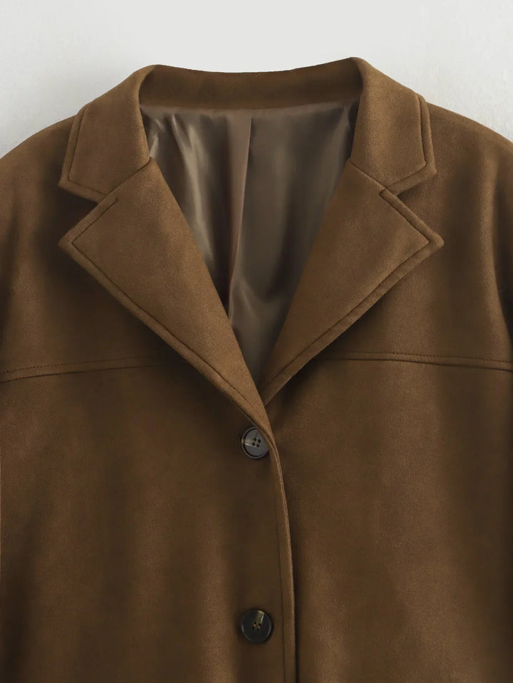 Emma | Women's Casual Buttoned Oversized Jacket