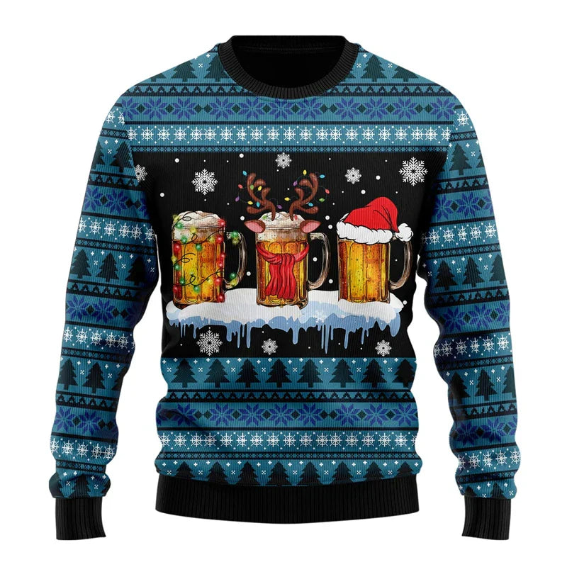 David | Men’s Funny Holiday Christmas Sweater