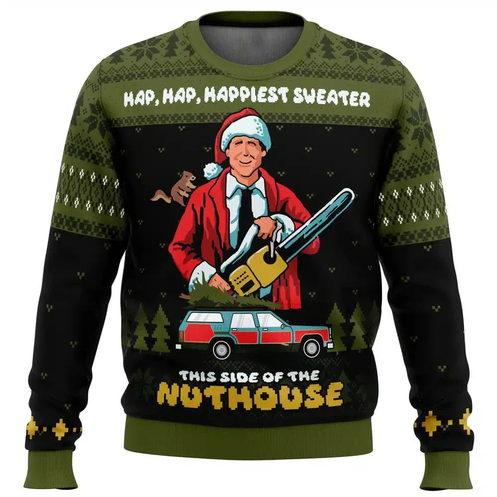 Dylan | Men’s Funny Ski Theme Christmas Sweater