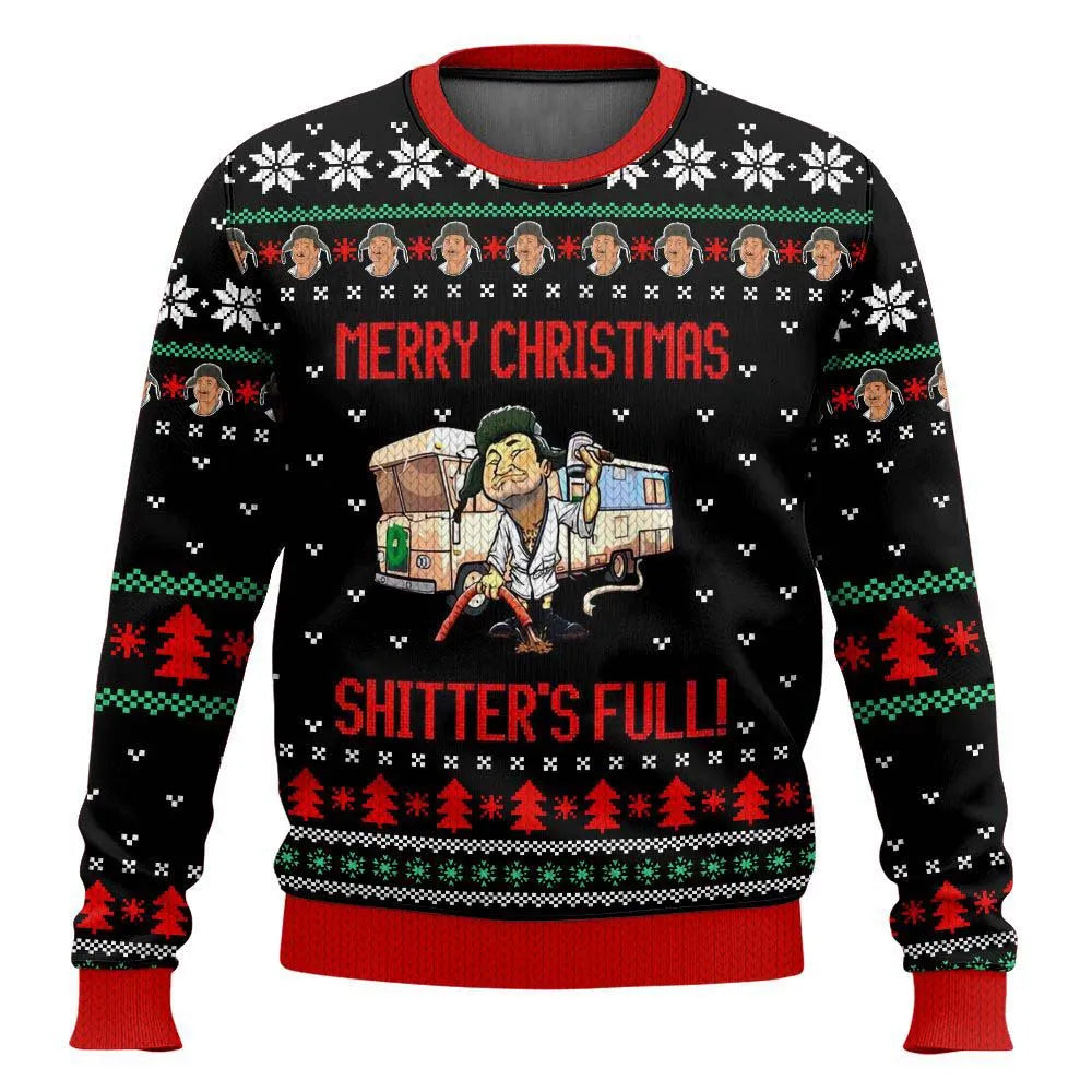 Dylan | Men’s Funny Ski Theme Christmas Sweater