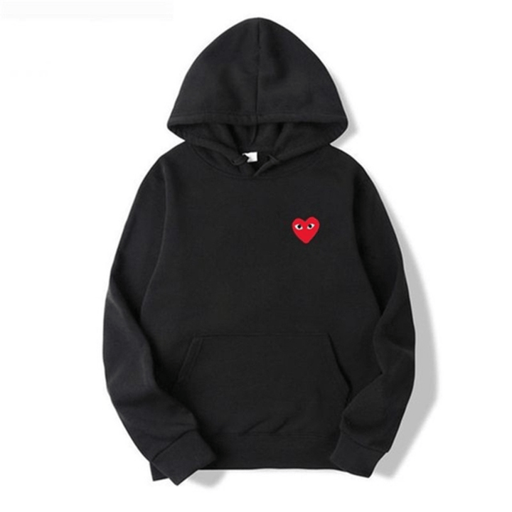 Ella | Women’s Heart Embroidered Pullover Hoodie