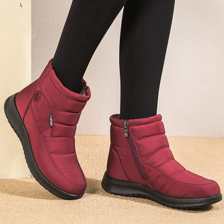 Katherine | Women’s Winter Zip-Up Ankle Boots